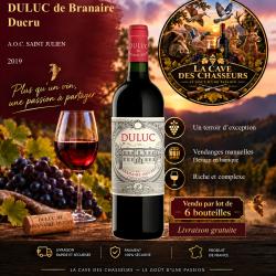 Duluc de Branaire Ducru 2019 1 caisse de 6 bouteilles de 75cl AOC Saint Julien
