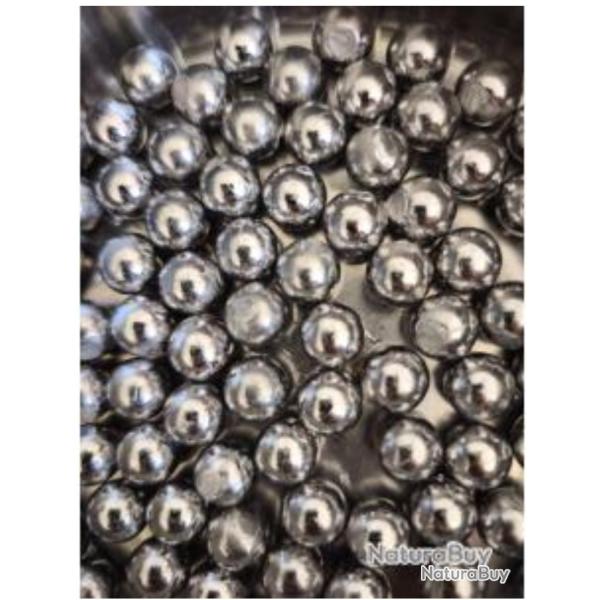 150 balles ronde coul� calibre 375 ( calibre 36 )