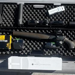 PACK PREMIUM - Browning Maral Composite Brown .30-06 +Hawke Vantage+Silencieux+Chargeur 10 Coups