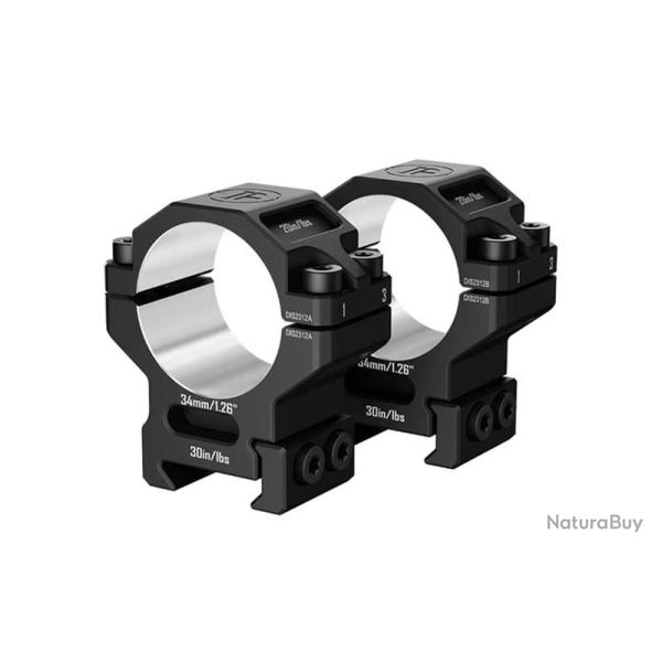 Anneaux de montage 7075 30mm 1.26" Discovery Optics