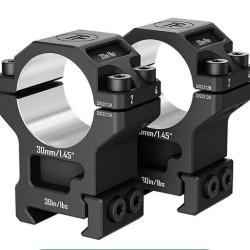 Anneaux de montage 7075 30mm 1.45" Discovery Optics