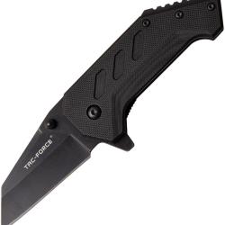Couteau Pliant Tac Force A/O Lame Acier 3Cr13 Manche G10 Noir Linerlock TF1032BK
