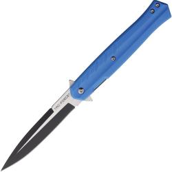 Couteau Pliant Tac Force A/O Lame Acier 3Cr13 Spear Point Manche Nylon Bleu Linerlock TF2002BL