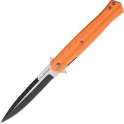 Couteau Pliant Tac Force A/O Lame Acier 3Cr13 Spear Point Manche Nylon Orange Linerlock TF2002OR