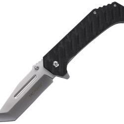 Couteau Pliant Tac Force A/O Lame Acier 3Cr13MoV Tanto Manche G10 Noir Linerlock TF2012BK