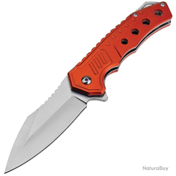 Couteau Pliant Tac Force A/O Lame Acier 3Cr13MoV Manche Aluminium Rouge Linerlock TF2017RD