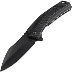 Couteau Pliant Tac Force A/O Lame Acier 3Cr13MoV Manche Aluminium Noir Linerlock TF2018BK