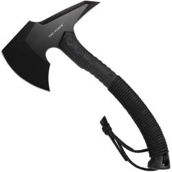 Tomahawk Tac Force T&ecirc;te Acier 3Cr13MoV Manche Cordelette Noir &Eacute;tui Nylon TF3AXEBK