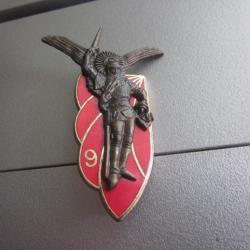 insigne RCP  9 eme r&eacute;giment de chasseurs parachutiste / drago paris