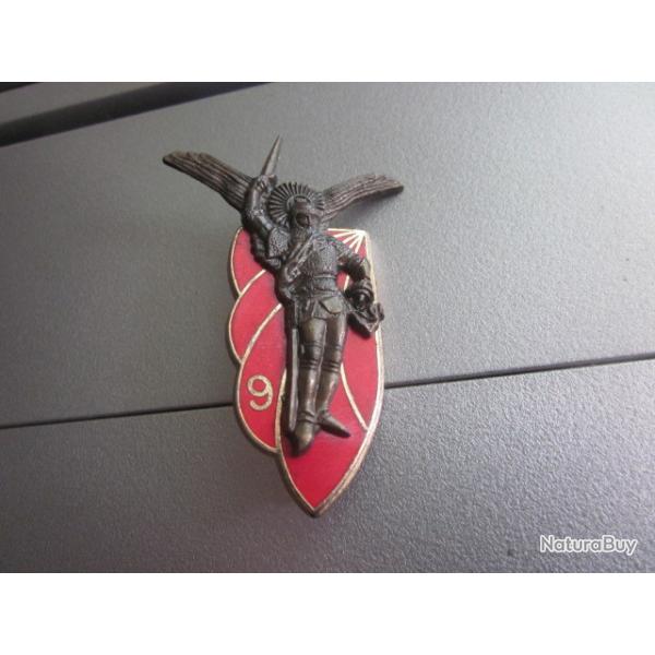 insigne RCP  9 eme r�giment de chasseurs parachutiste / drago paris
