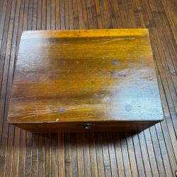 bo&icirc;te / coffret ancien en bois - Id&eacute;al fabrication coffret d'arme &agrave; feu de collection Ann&eacute;es 1900