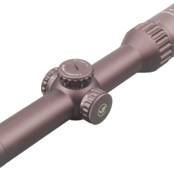 Lunette Vector Optics Continental X6 1-6x24 SFP BDC Coyote FDE - Tube 30 mm