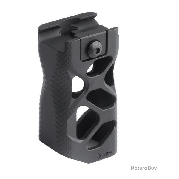 Kruk - Front Grip for Picatinny Rail - Aluminum - Cerakote - Black - CRC 9048P-BLK