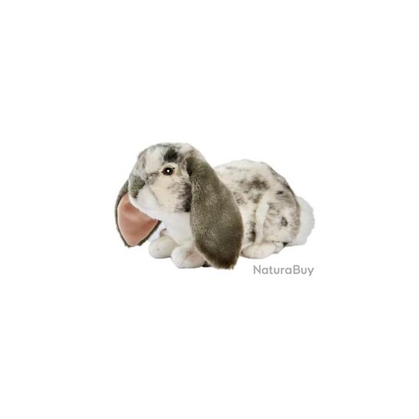 Anima - Peluche Lapin Gris 30cm