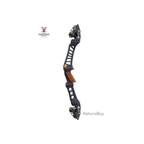 Poign�e GF LUX 25" - Gillo - Droitier / Ilf Black-orange