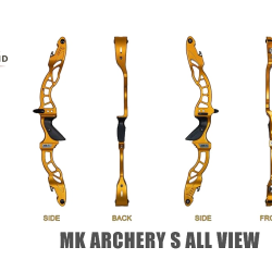 Poign&eacute;e S - MK Archery - Green