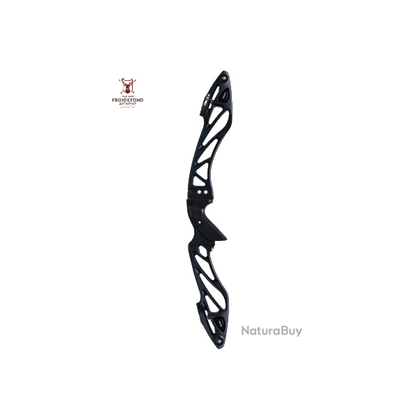 Poign�e ZX 25" Anodized - MK Archery - Gaucher / Anodized Blue