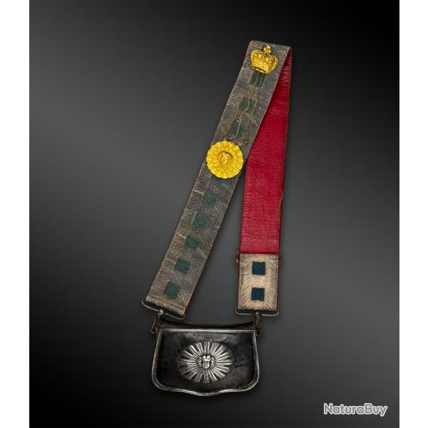 GIBERNE de GARDE du CORPS du ROI de la COMPAGNIE de NOAILLE Second Mod�le, 1820 - France
