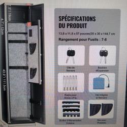 ARMOIRE FORTE 6 ARMES (comme neuve,mars 2026)