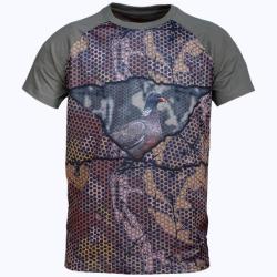 BENISPORT T-SHIRT FOREST PALOMBE TAILLE S