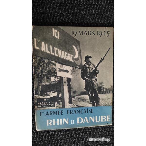 Bulletin Info.N�1/1�Arm�e Rhin et Danube 19 Mars 1945