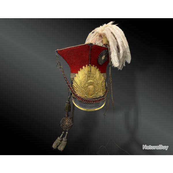 CHAPSKA (ou CZAPSKA) d'OFFICIER des LANCIERS de la GARDE ROYALE  Mod�le 1816 - France