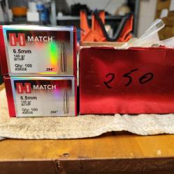 450. 'OGIVES hornady HPBT MATCH 140 GRS
