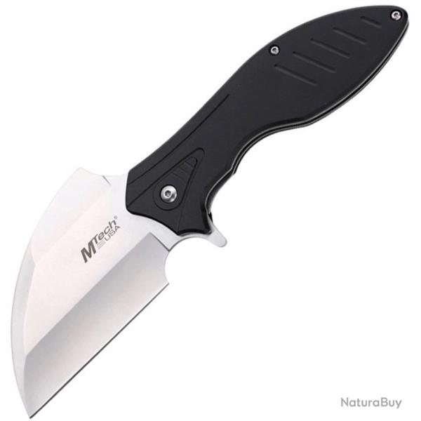 Couteau Pliant MTech A/O Lame Acier 3Cr13MoV Satin�e Manche Aluminium Noir Linerlock MTA2007BK