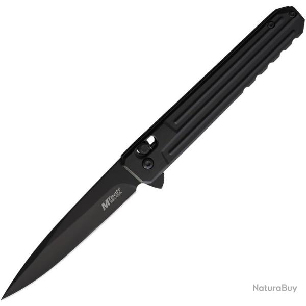 Couteau Pliant MTech A/O Lame Acier 3Cr13MoV Noire Manche Aluminium Noir Rapid Lock MTA2062BK