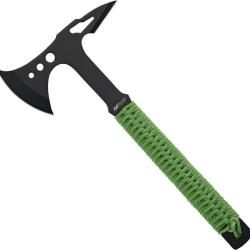 Hachette MTech T&ecirc;te Acier 440 Manche Cordelette Vert &Eacute;tui Nylon MTAXE8G