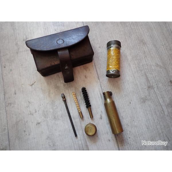 1936 Sacoche, trousse du revolver 1882, 1882/29 ou pistolet P00, P06, 06/24 + outil + pot graisse