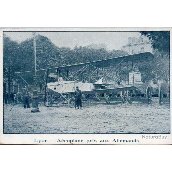 Carte postale ancienne - Lyon - A�roplane pris aux Allemands -N�8893