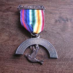 m&eacute;daille ma&ccedil;onnique de menbre des nautoniers de l'arche royale
