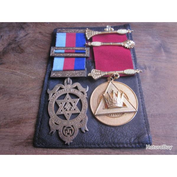 placard m�daille ma�onnique arche royale