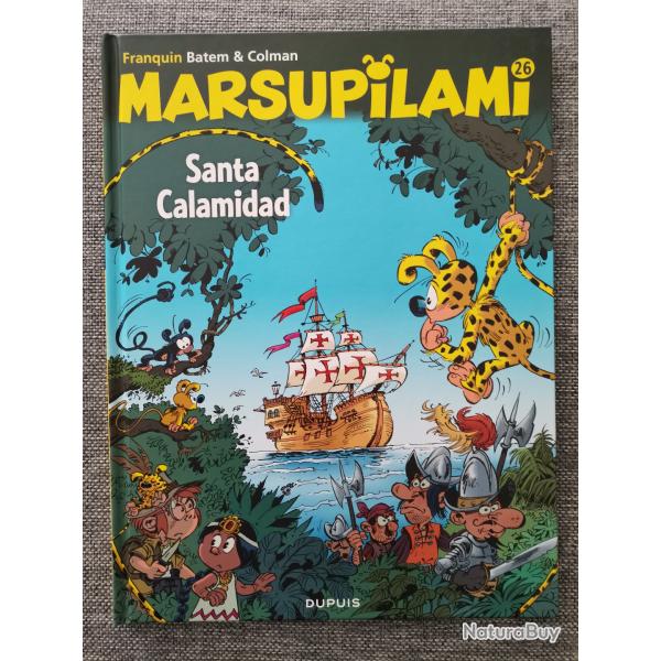 BD Marsupilami no 26 Santa Calamidad par Franquin, Batem Colman