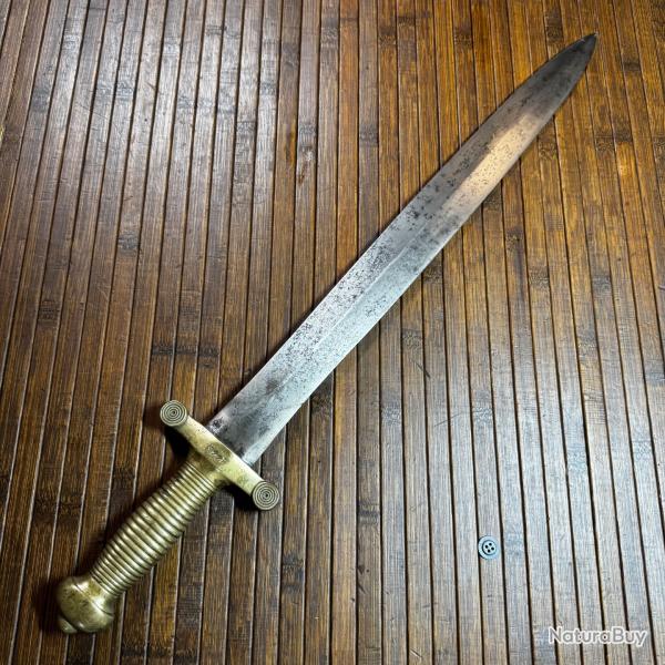 Glaive d'Infanterie Mod�le 1831 - Marquage COULAUX Klingenthal - Matricul� - Militaria XIX eme