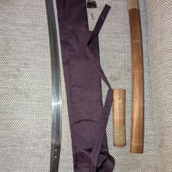 Chu wakizashi de combat - Muromachi/Sengoku - Kashu Ietsugu - Tradition Fujishima - &Eacute;cole Kaga Aoe