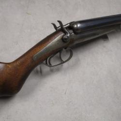 Joli HUSQVARNA mod&egrave;le 1877, Cal 12 &agrave; chiens, &agrave; 1 euro sans prix de r&eacute;serve!!! Apte au tir!!!