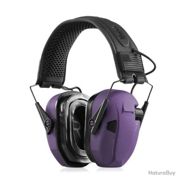 SAVIOR CASQUE ANTIBRUIT APOLLO ELECTRONIQUE MAUVE
