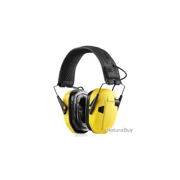 SAVIOR CASQUE ANTIBRUIT APOLLO ELECTRONIQUE JAUNE