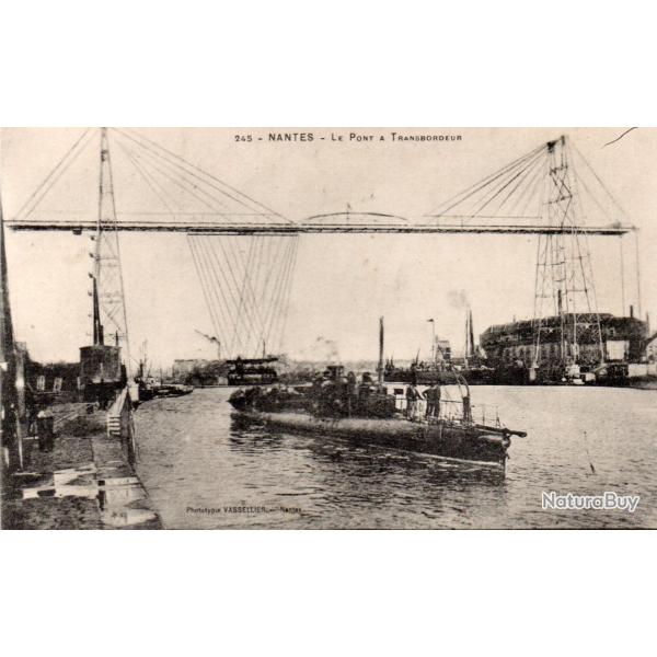Carte postale ancienne - Nantes - Le Pont � Transbordeur -N�8903