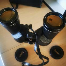 paire de jumelles de la marque Perl, mod&egrave;le Zoom 8-20x50 BCF avec bo&icirc;te