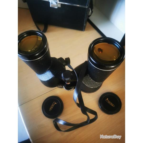 paire de jumelles de la marque Perl, mod�le Zoom 8-20x50 BCF avec bo�te