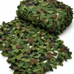 Filet Camouflage 4 x 5 m 150D Anti-UV - Chasse Aff&ucirc;t Outdoor - Renforc&eacute; avec Anneaux