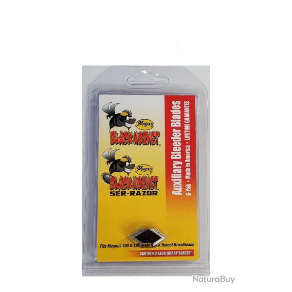 Lames auxiliaires pour pointes de chasse Magnus Black Hornet