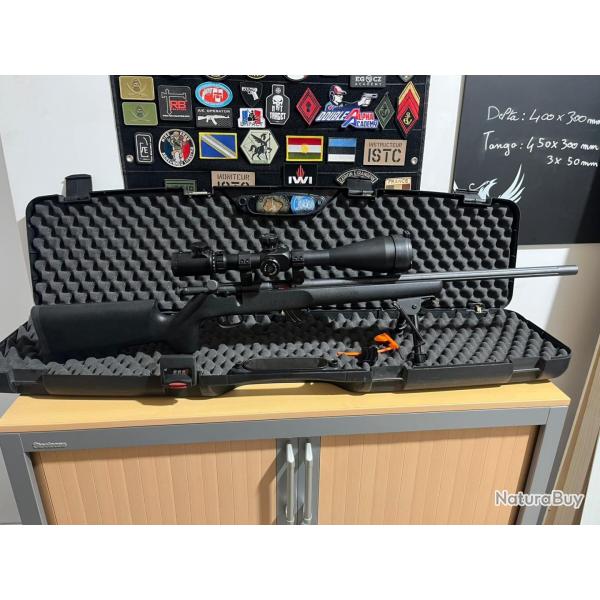 Savage Mark II TR .22 LR - Canon lourd fl�t� 56 cm - Lunette ZOS 10-40�60 - Occasion