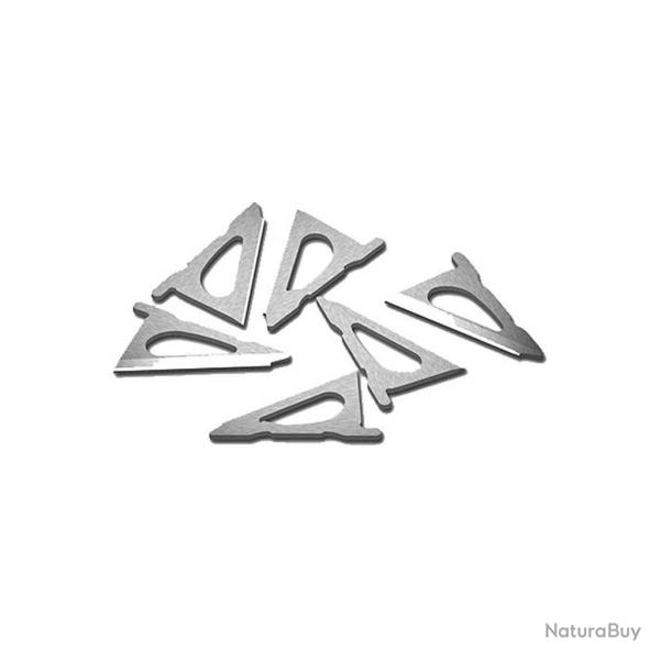 Lot de 6 lames de rechange pour pointes de chasse G5 Striker X