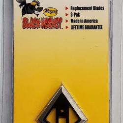 Lot de 3 lames de rechange pour pointes de chasse Magnus Hornet 125 gr