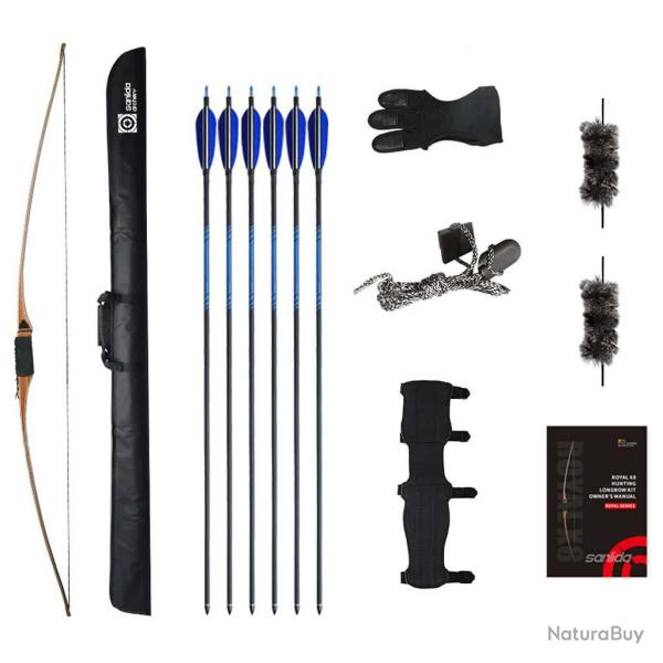 Package arc longbow Royal X8 RH 35 lbs
