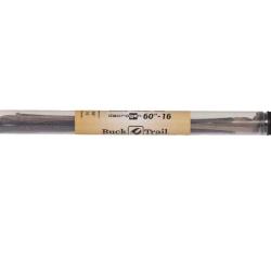 Corde d'arc traditionnelle Dacron Buck Trail Standard - 16 brins Marron Marron 16 brins 60 pouces